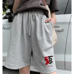 Hochwertige Burberry Shorts Black Logo Kollektion