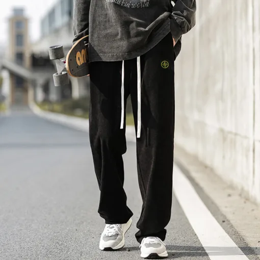 Premium Stone Island Jogginghose Schwarz Solid Kollektion