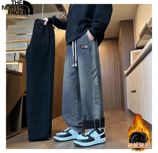 Hochwertige The North Face Hose Black Fleece Washed Collection