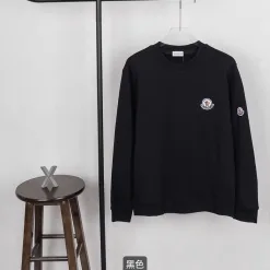 Premium Moncler Langarm Schwarz Classic Luxury