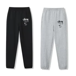 Hochwertige Nike Hose aus schwarzer Baumwolle, Freizeitkollektion