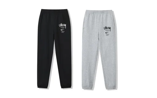 Hochwertige Nike Hose aus schwarzer Baumwolle, Freizeitkollektion