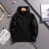 Hochwertige Mammut Jacken Rot Fleece Bestickt Stil