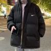 Premium-Qualität Nike Baumwollkleidung Schwarz Klassischer Stil