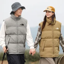 Bestseller The North Face Weste Schwarz Nylon Logo Style