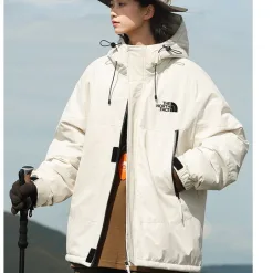 Hochwertiger, baumwollgefütterter Jackenstil von The North Face