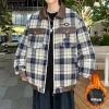 Premium Qualität Vans Mäntel Grau Baumwolle Retro Luxus