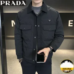 Premium Prada Mäntel Weiße Kollektion