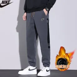 Hochwertige Nike Hose Grau Fleece Casual Luxury