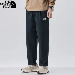 Hochwertige The North Face Freizeithose Grün Baumwolle Casual Style