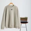 Hochwertiger Prada Hoodie Fleece Solid Kollektion