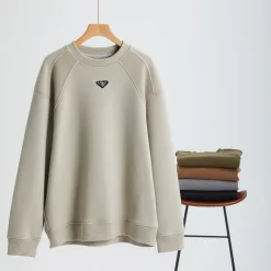 Hochwertiger Prada Hoodie Fleece Solid Kollektion