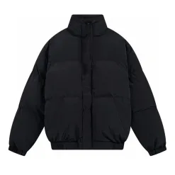 Luxus Fear Of God Jacken Schwarze Baumwolle Logo Kollektion