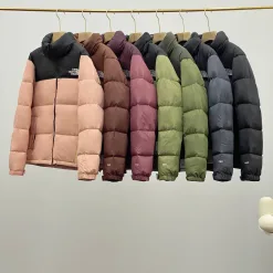 Premium Qualität The North Face Daunenjacken Weiß Retro Style