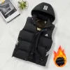 Premium Qualität Adidas Weste Schwarz Klassischer Stil