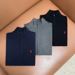 Bestseller Ralph Lauren Pullover Schwarz Bestickt Luxus