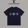 Premium Louis Vuitton Kurzarm-Baumwolle im Logo-Stil