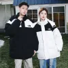 Luxus The North Face Baumwolle-gepolsterte Kleidung Schwarz Klassischer Stil