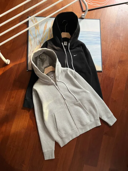 Hochwertige Nike Jacken Schwarz Fleece Classic Luxury