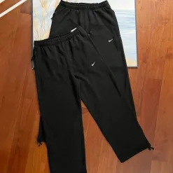 Premium Nike Hose Schwarz Fleece Retro Luxus
