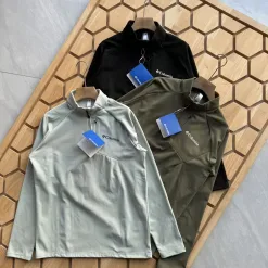 Premium Qualität Columbia Sweatshirts Schwarz Kaschmir Logo Luxus