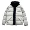 Premium Qualität Moncler Jacken Schwarz Nylon Logo Luxus