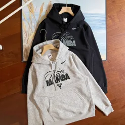 Luxus Nike Hoodies Schwarz Fleece Luxus