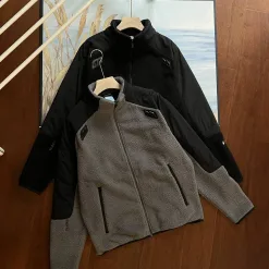 Premium Nike Jacken Grau Fleece Elegant Luxus