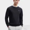 Premium Fila Sweatshirts Schwarz Baumwolle Klassischer Stil