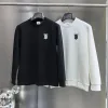 Luxus Burberry Hoodie Schwarz Klassischer Stil