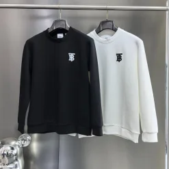 Luxus Burberry Hoodie Schwarz Klassischer Stil