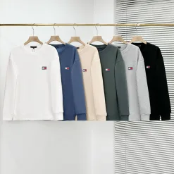 Premium Express Sweatshirts Silber Fleece Classic Luxury