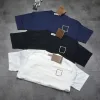 Burberry Kurzarmhemd in Premiumqualität aus schwarzer Baumwolle der Classic Collection