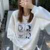 Premium Adidas Hoodie Silber Fleece Print Luxus