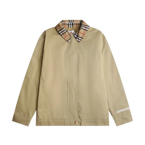 Hochwertiger Burberry Mantel Khaki Vintage Kollektion