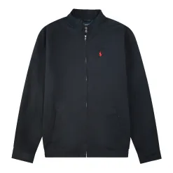 Premium Ralph Lauren Mantel Schwarz Classic Collection