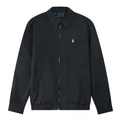 Premium Qualität Ralph Lauren Jacke Schwarz Klassisch Luxus