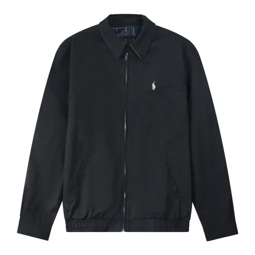 Premium Qualität Ralph Lauren Jacke Schwarz Klassisch Luxus