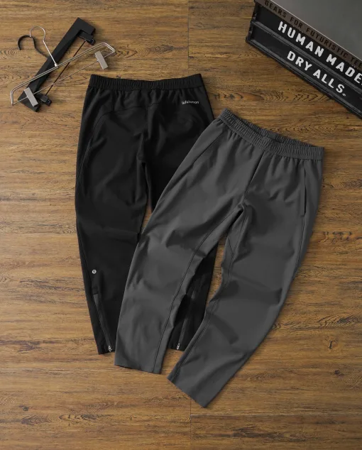 Premium Lululemon Hose Schwarze Fleece Classic Kollektion