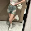 Hochwertige Chrome Hearts Shorts im bestickten Stil