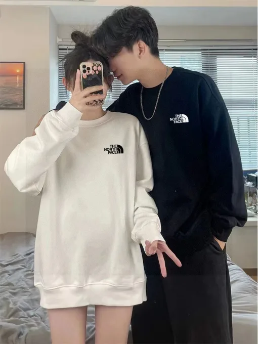 Bestseller The North Face Hoodie Schwarz Fleece Monogramm Stil