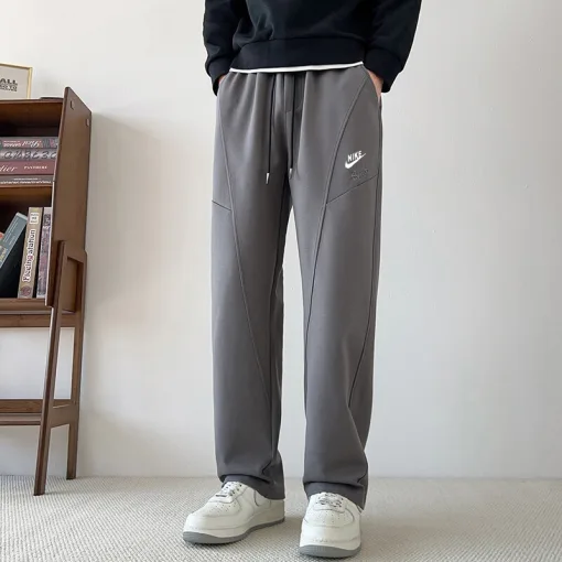 Premium Nike Hose Grau Casual Luxury