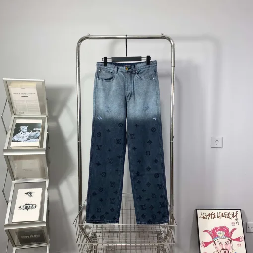 Bestseller Louis Vuitton Jeans Blue Cotton Gradient Kollektion