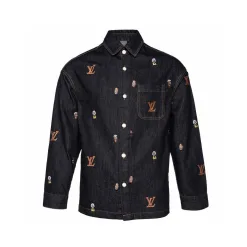 Luxus-Hemden von Louis Vuitton aus der White Denim Washed Kollektion