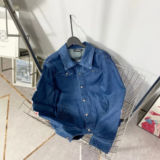 Premium Qualität Chrome Hearts Jacken Rotes Leder Bestickt Luxus