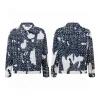Bestseller Louis Vuitton Jacken im weißen Denim-Print-Stil