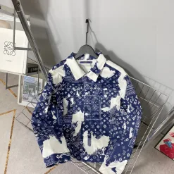 Bestseller Louis Vuitton Jacken Sky Denim Print Kollektion