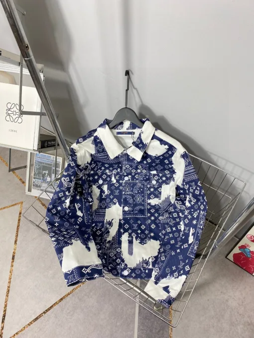 Bestseller Louis Vuitton Jacken Sky Denim Print Kollektion