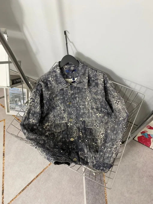 Luxus Louis Vuitton Röcke Gelb Denim Vintage Kollektion