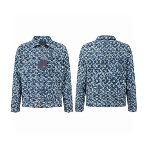 Hochwertige Louis Vuitton Mäntel im Denim-Monogramm-Stil